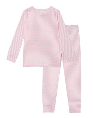 Toddler Girls Ballet Stripe Pajama Set