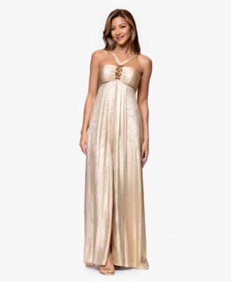 Women's Halter Neck Maxi Dress