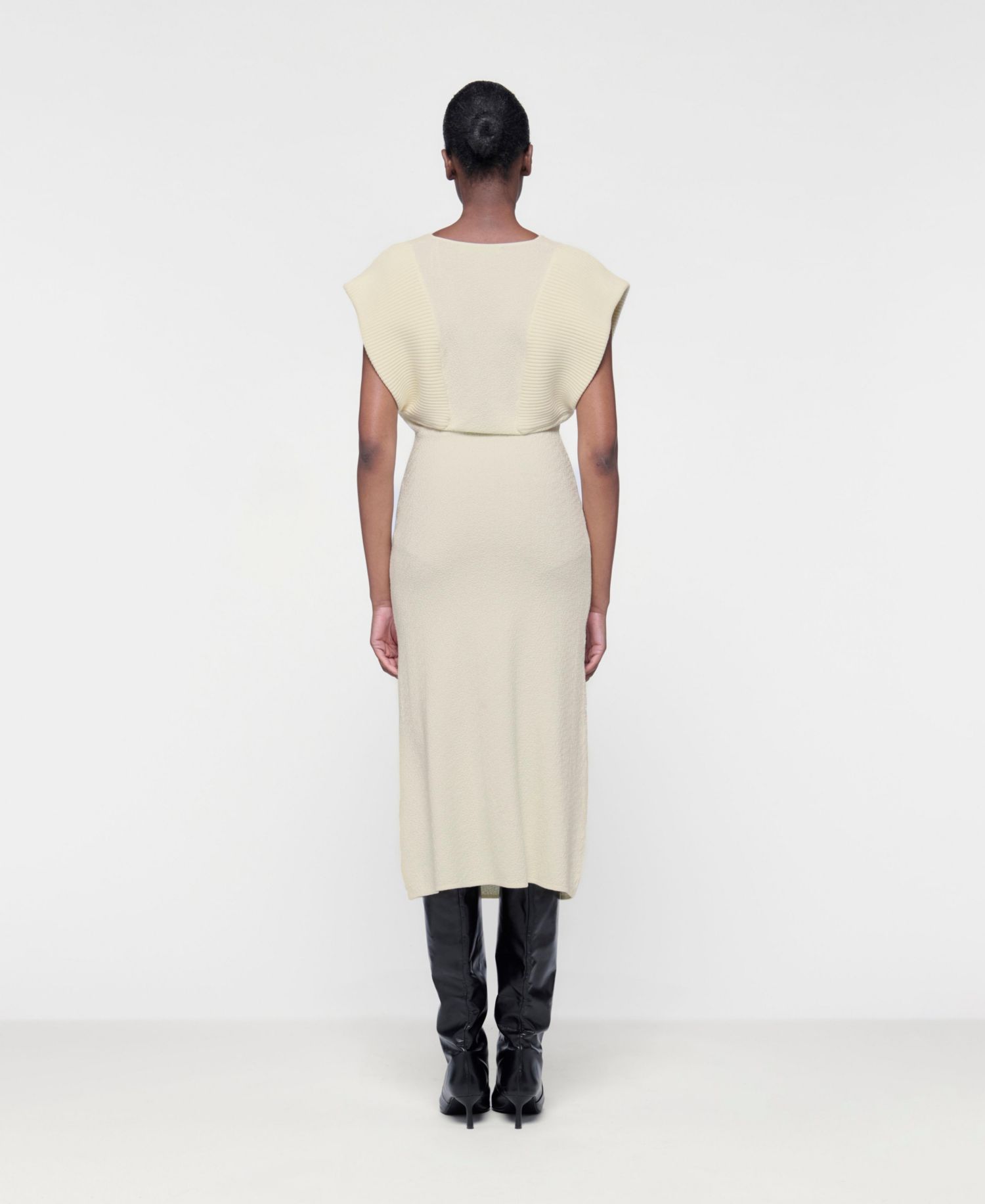 Women's Ribbed Maxi Knit Dress