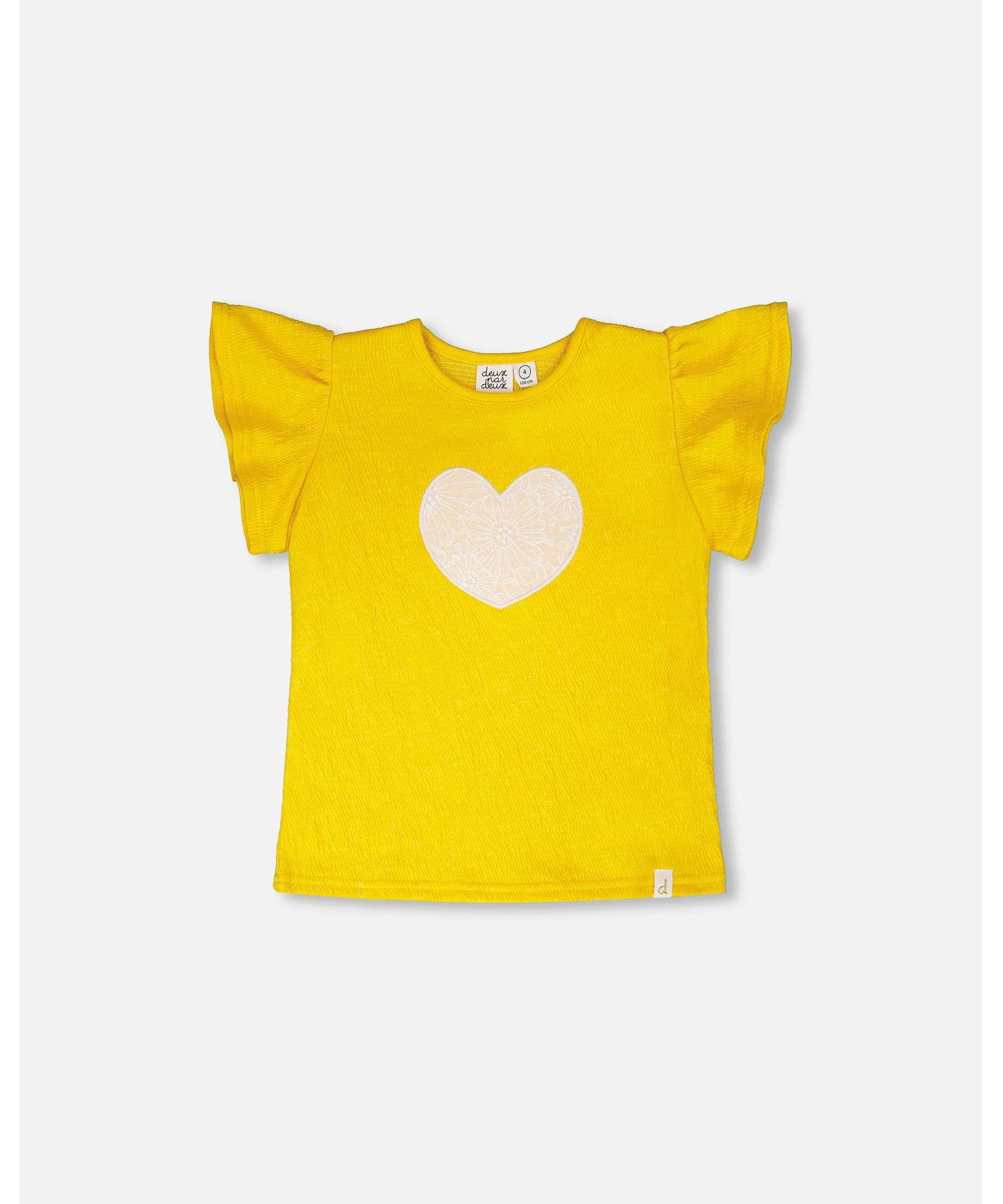 Toddler Girl Crinkle Jersey Top