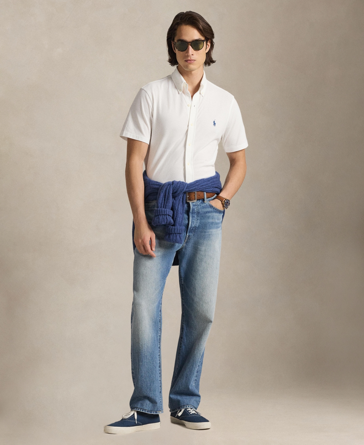 Polo Ralph Lauren Men's Short-Sleeve Featherweight Shirt