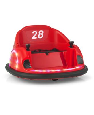 12V 360° Ride on Bumper Car for Toddlers with Remote Control