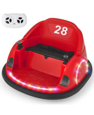 12V 360° Ride on Bumper Car for Toddlers with Remote Control