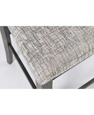 Altamonte Contemporary Ladderback Upholstered Counter Stool (Set of 2)