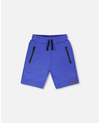 Big Boys French Terry Shorts with Cross Seams