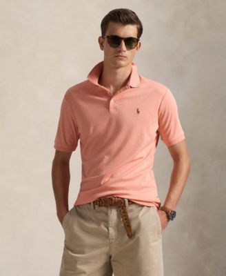 Men’s Slim-Fit Soft Cotton Polo Shirt
