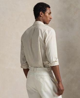 Men's Classic-Fit Striped Broadcloth Shirt