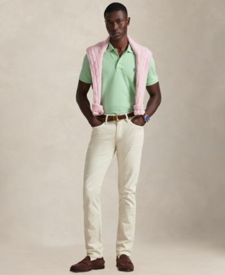 Men's Classic-Fit Stretch Mesh Polo Shirt