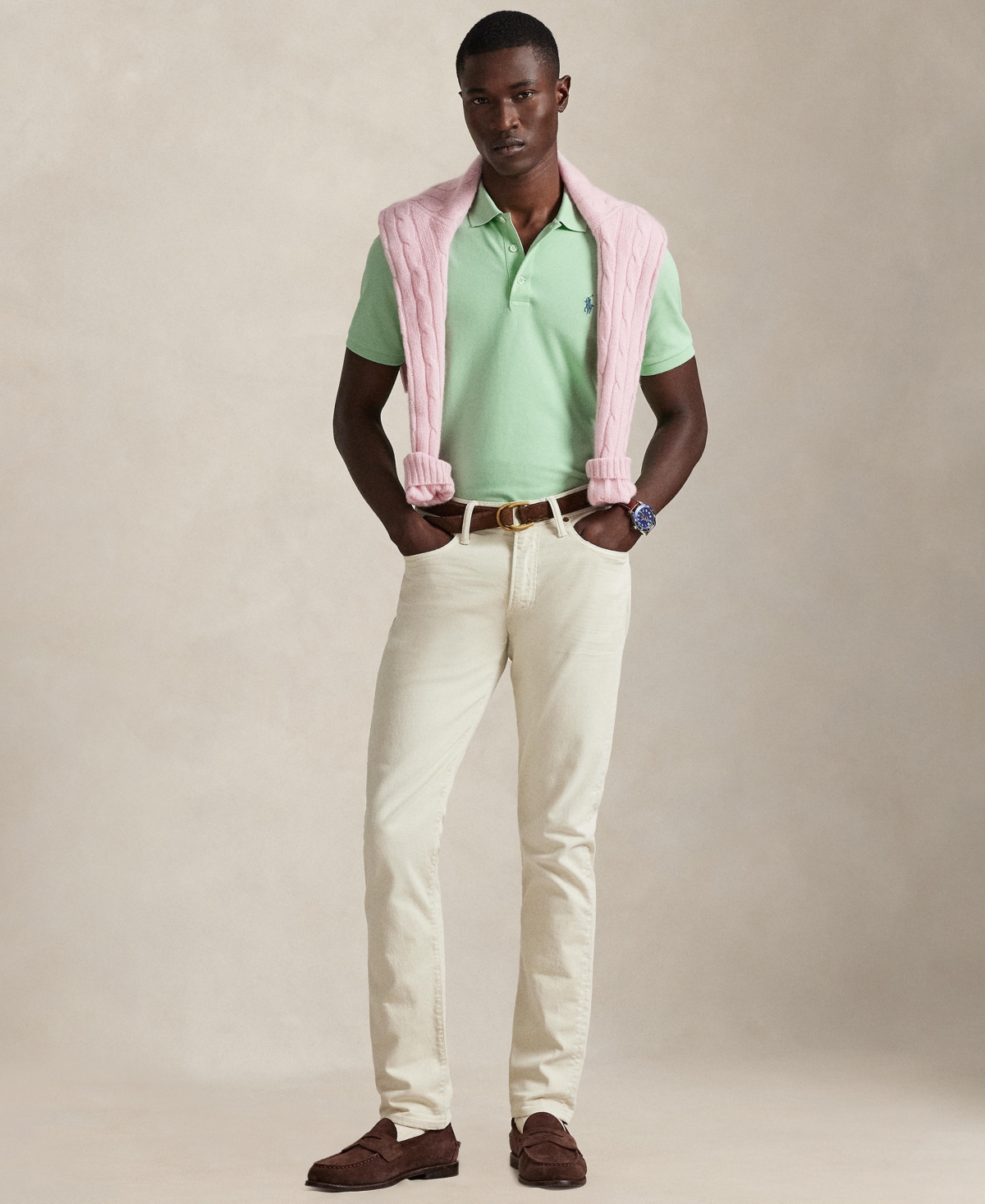 Polo Ralph Lauren Men's Classic-Fit Stretch Mesh Shirt