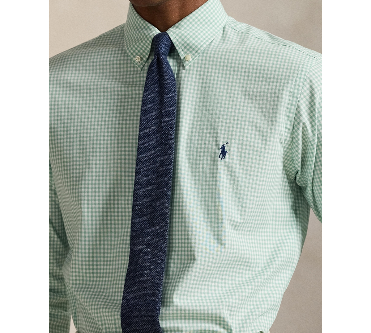 Polo Ralph Lauren Men's Slim-Fit Gingham Stretch Shirt