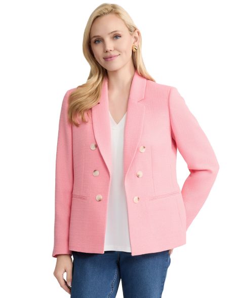 Женские куртки Jones New York Open Front Textured Jacket