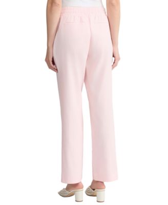Women's Linen-Blend Pull-On Pants
