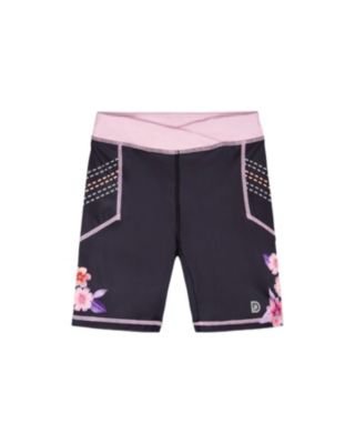 Girls 4-16 Polyester Athletic Biker Shorts