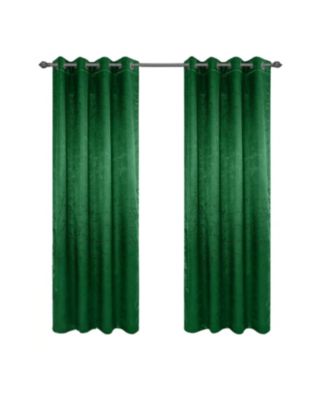 100% Polyester 190 GSM Eloise Reversible Blackout Grommet Curtain Panel