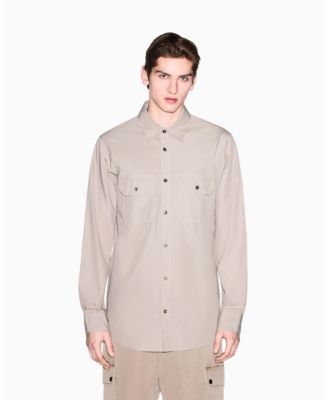 Men's Long Sleeve Ripstop Pocket Shirt