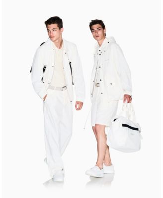 Men's White Edition Short Sleeve Pique Polo Shirt