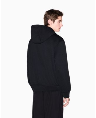 Men's Jacquard Allover Print Logo Hoodie