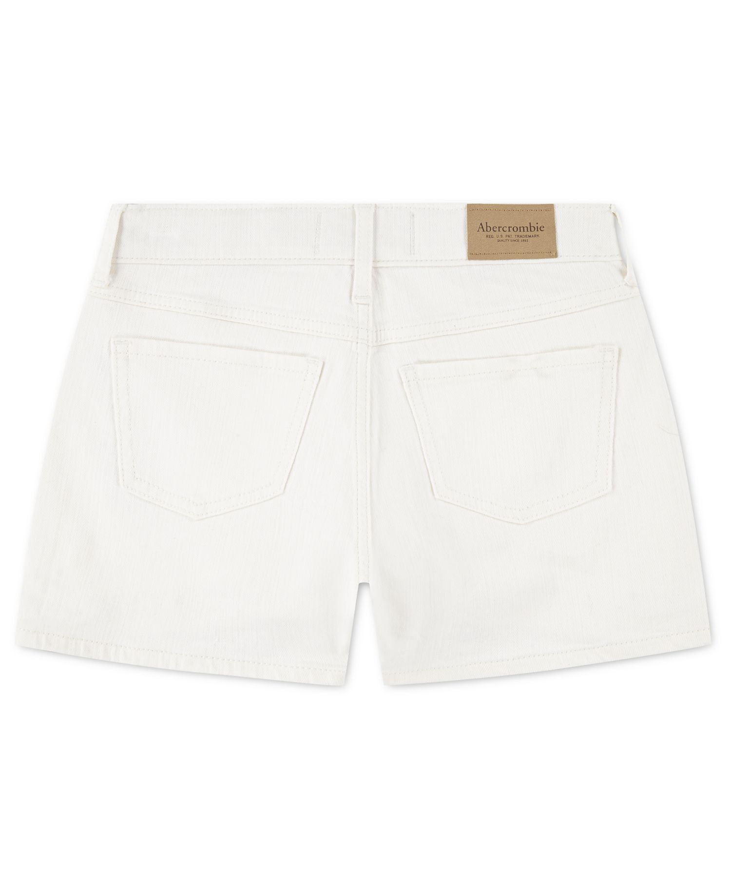 Girls' Pocket Detail Twill Shorts