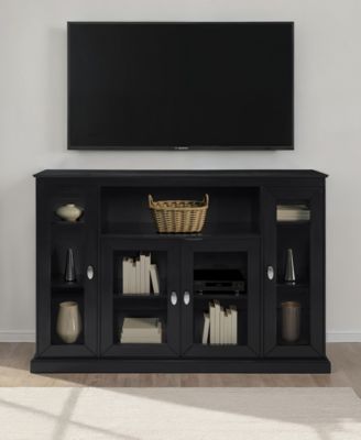 Summit Highboy TV Stand with Storage Cabinets & Shelves, for TVs up to 60"