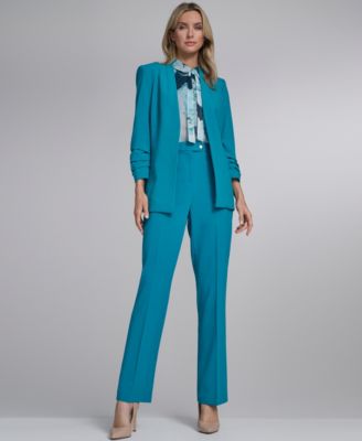 Women's Open-Front Roll Back Cuff Jacket