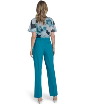 Women's Modern Straight Fit Pants