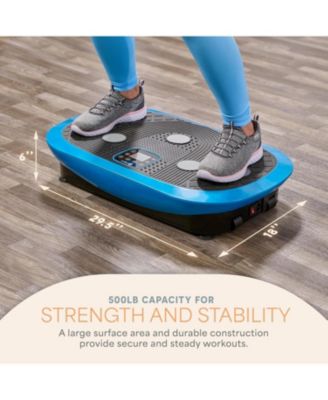 Vibration Plate Machine – Whole Body Vibration Plate for Exercise, Oscillating Platform for Recovery, Circulation, Fat Burn & Toning