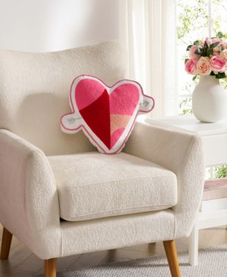 Tied with Love Chenille Decorative Pillow, 16" x 14"