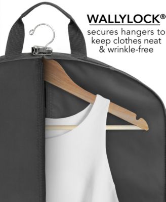 60" Premium Tri-Fold Travel Garment Bag with Pocket and Bride Embroidery