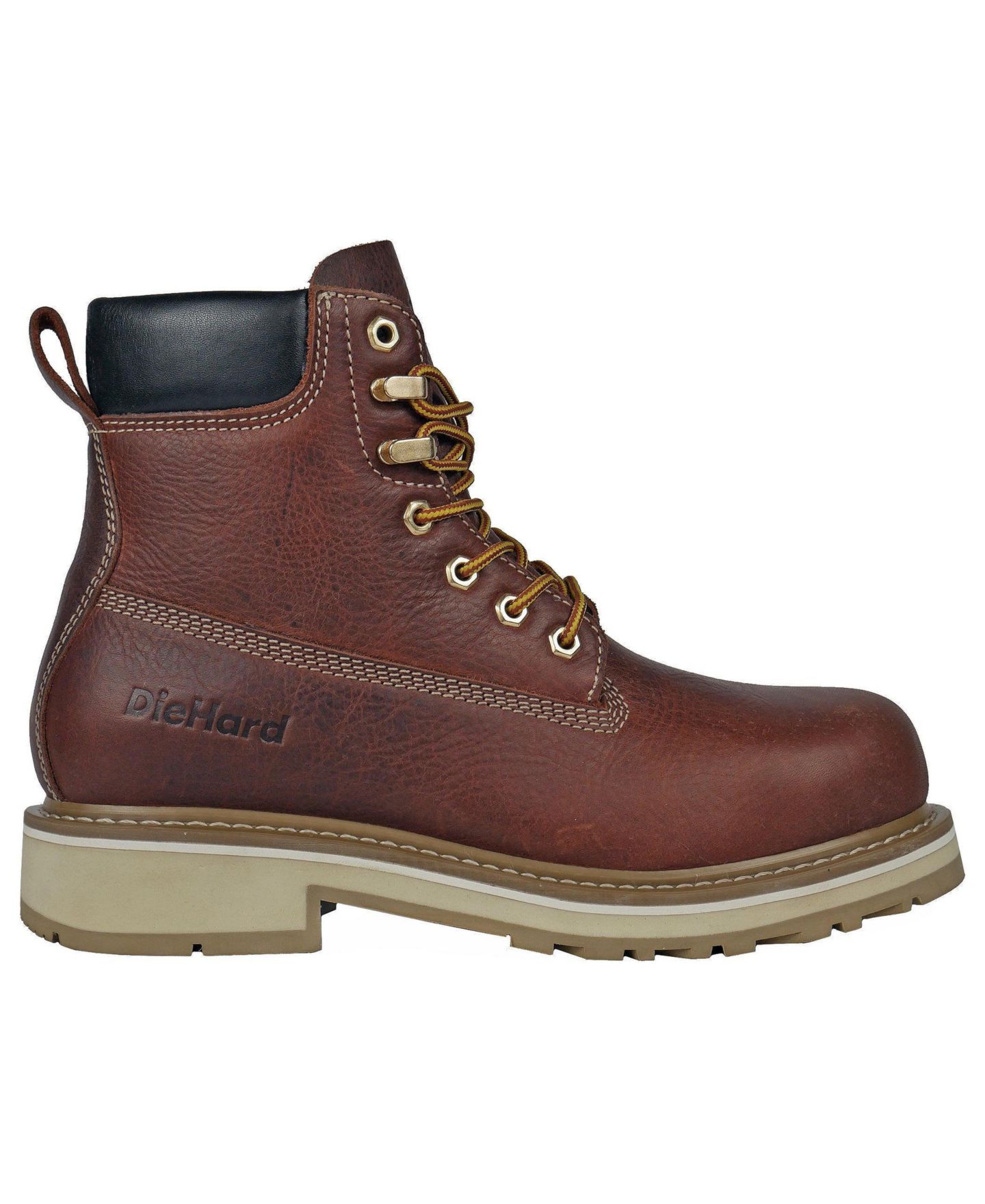 Мужские ботинки DieHard Crusader Composite Toe Waterproof Work Boot, цвет: Коричневый — фото 3