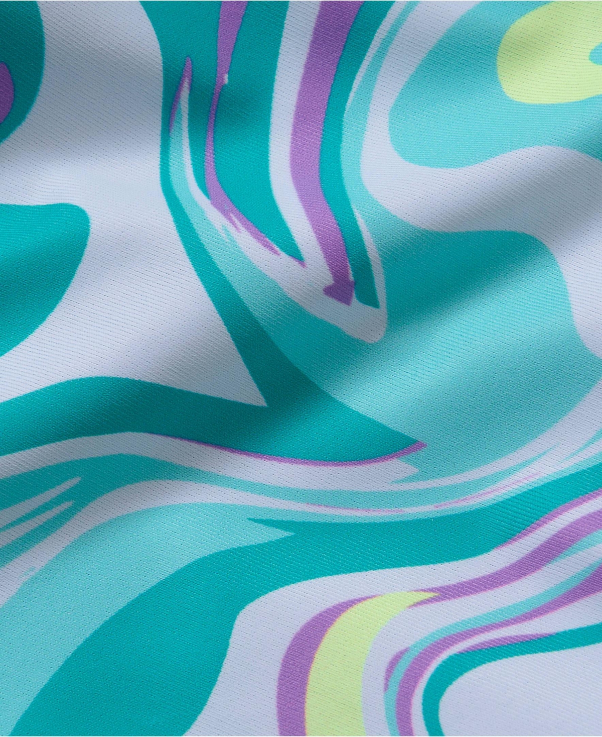 Lands' End Girls Chlorine Resistant Criss Cross Bikini Top