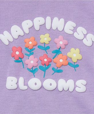 Big Girls Short Sleeve Tee and Shorts Pajama Set