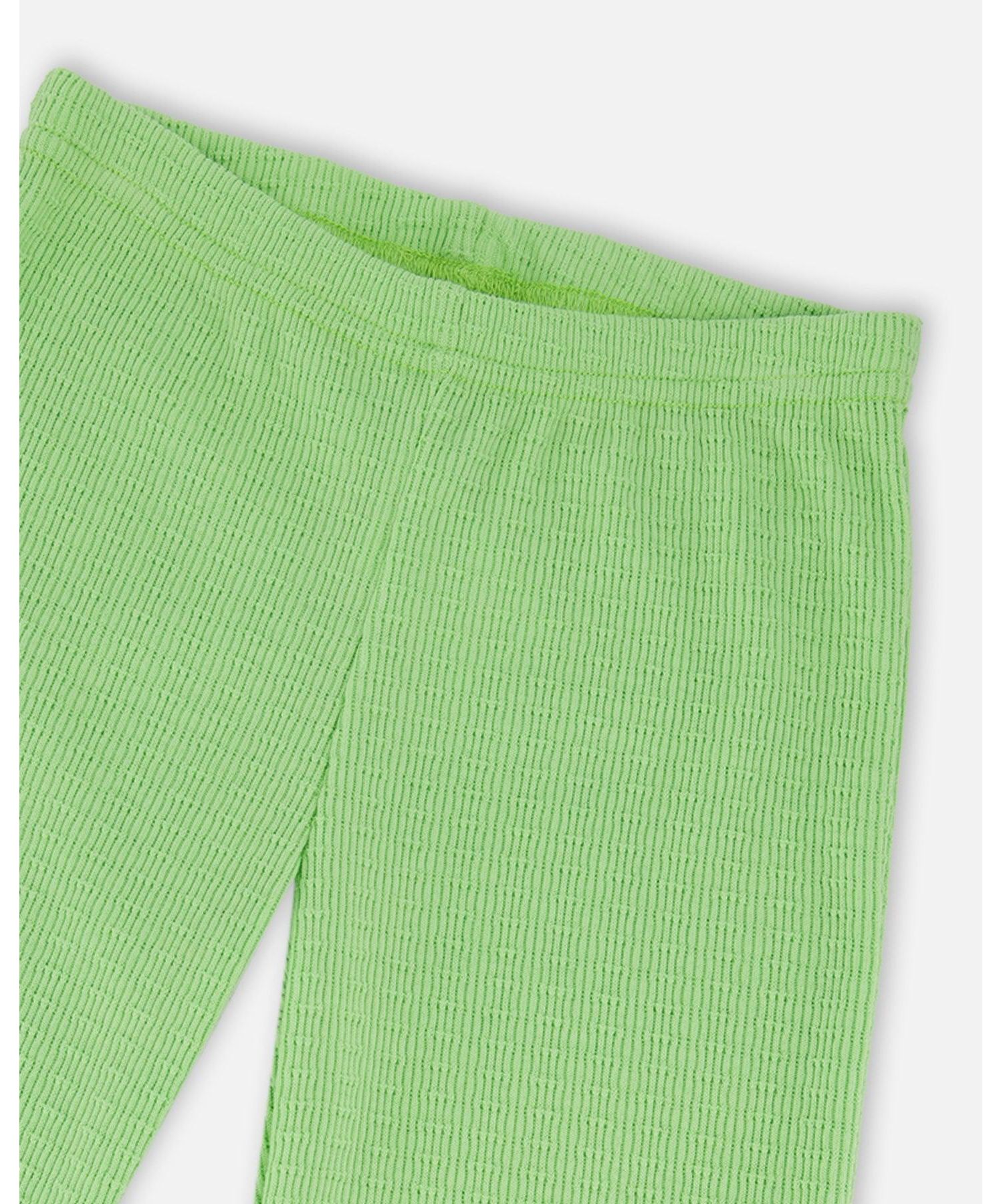 Baby Girls Crinkle Jersey Leggings