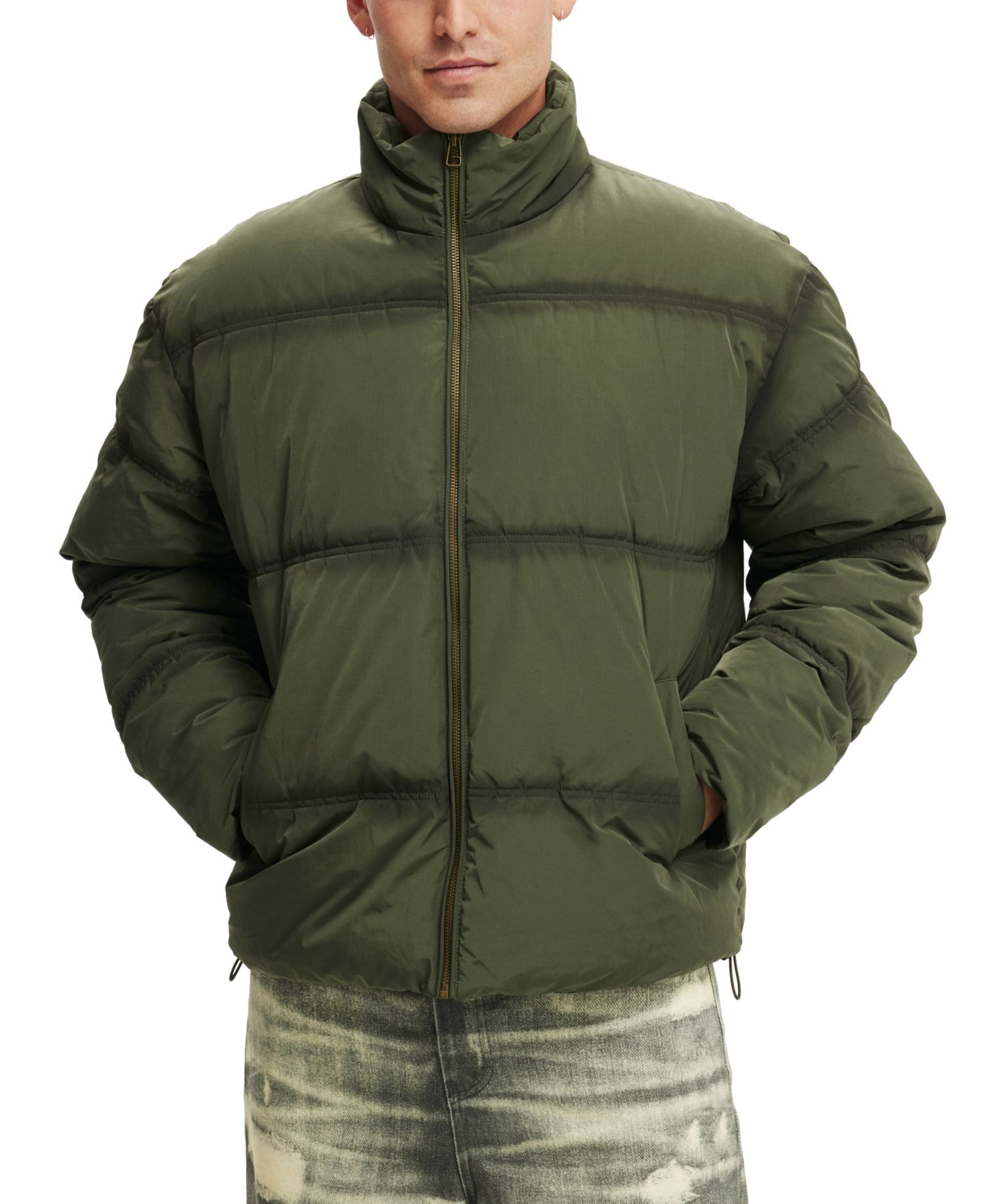 Men's Regular-Fit Puffer Jacket