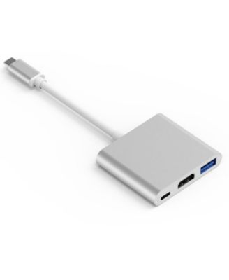 USB C to HDMI Adapter - Multiport Digital AV Converter for MacBook Pro/Air, iPad, iPhone 15/16, Tablets, and More