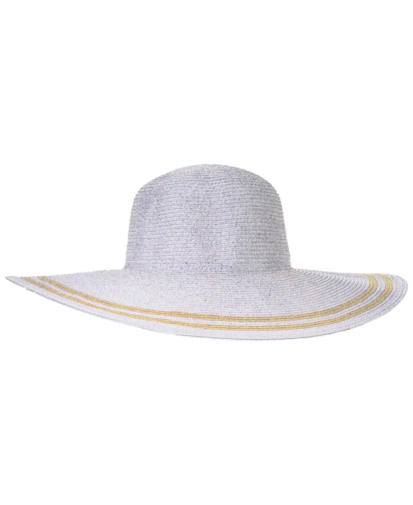 Женский головной убор Lauren Ralph Lauren Packable Stripe Sun Hat, цвет: Кремовый / Жёлтый — фото 3