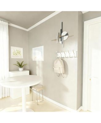 Wall Coat Rack 5 Hooks