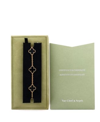 Vintage Alhambra 5 Motifs Bracelet