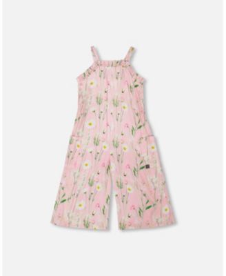 Toddler Girls Viscose Jumpsuit