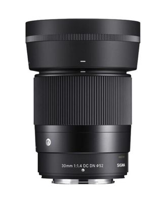 30mm f/1.4 DC DN Contemporary Lens for Nikon Z, Bundle with 52mm UV Filter, 52mm CPL Filter, Flex Lens Shade and Cleaning Kit