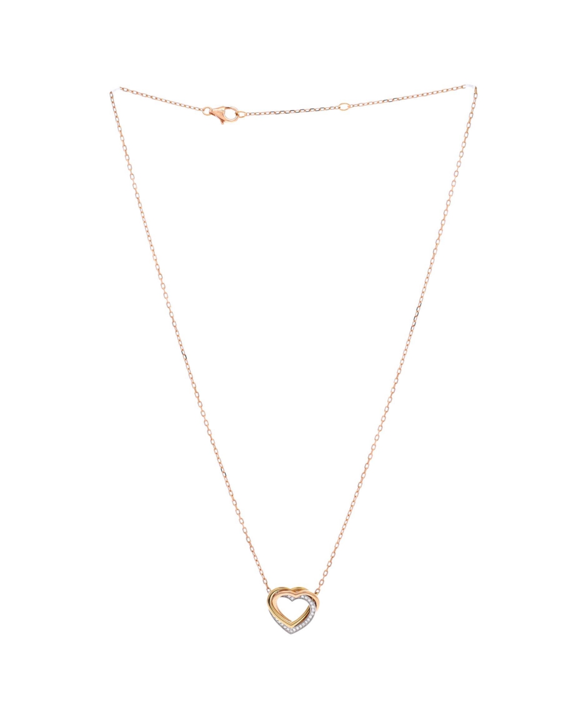 Pre-Owned Cartier Trinity de Cartier Heart Pendant Necklace