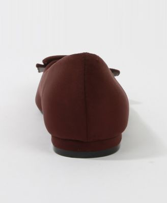 Womens Rhianna Pointed Skimmer Flat