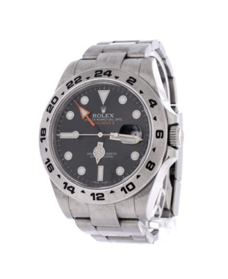 Oyster Perpetual Explorer II Automatic Watch in Stainless Steel 42mm