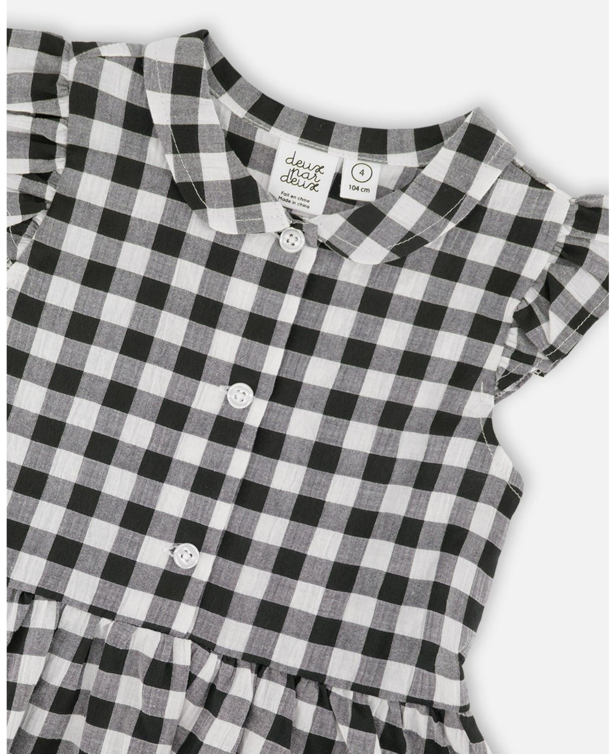 Deux par Big Girls Sleeveless Button Down Dress