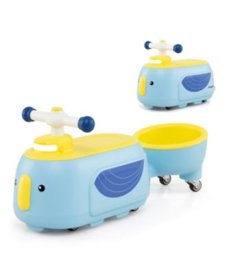 Kids Toddler Ride On Vehicle with Trailer and Light Music