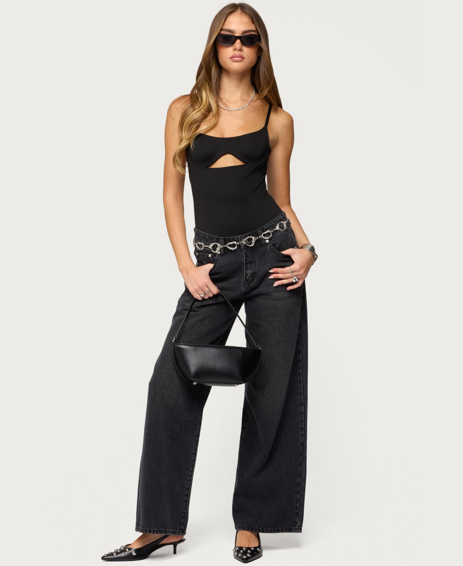 Women's Shulah Cutout Cupped Bodysuit