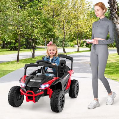Electric 12V Kids Ride On Car UTV with Lights, Music and Horn