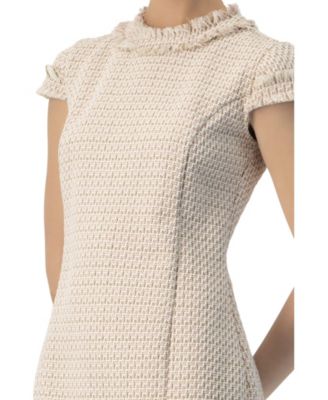 Women's Frayed Hem Short Dress