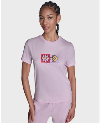 Women's Flower Grid T-Shirt