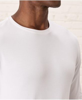 Men's Luxe Signature Slim Long Sleeve Tee Made With Organic Cotton