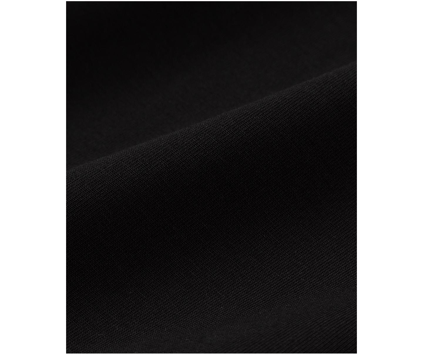 Мужская футболка Pact Luxe Signature Slim Long Sleeve Tee Made With Organic Cotton, цвет: Чёрный — фото 5